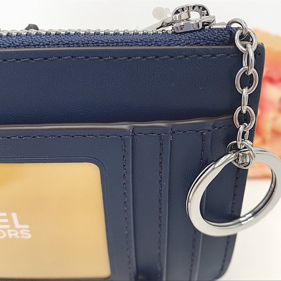 MICHAEL KORS SMALL TOP ZIP COINPOUCH DK CHAMBRAY - Picture 8 of 16
